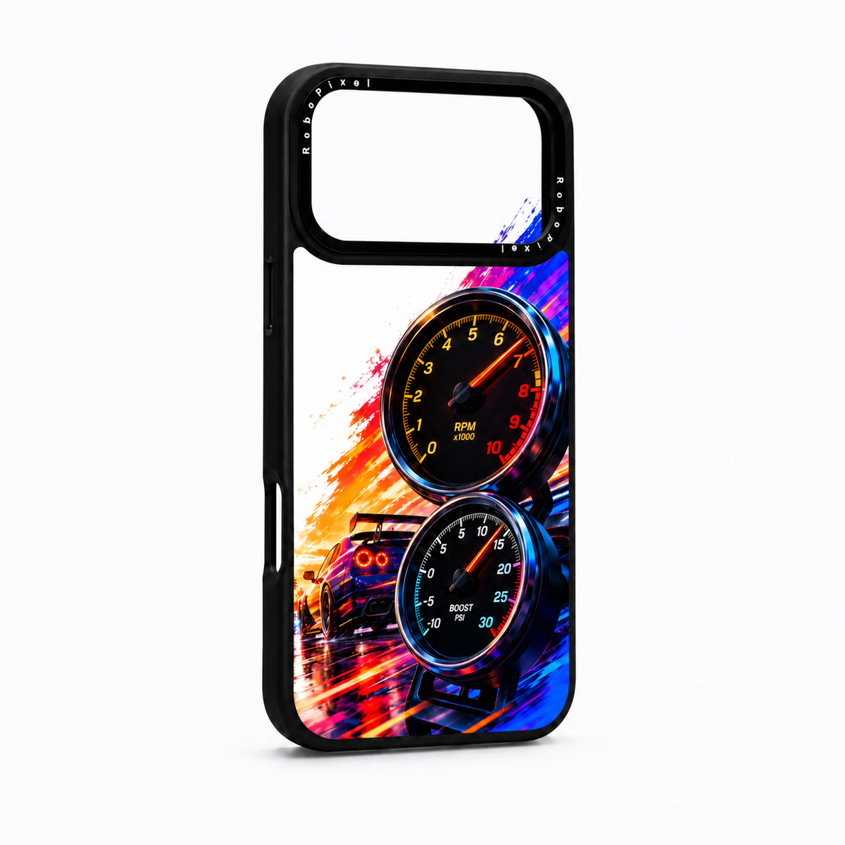 Redline Pulse Handyhülle auf iPhone 17 Pro Max abgebildet
