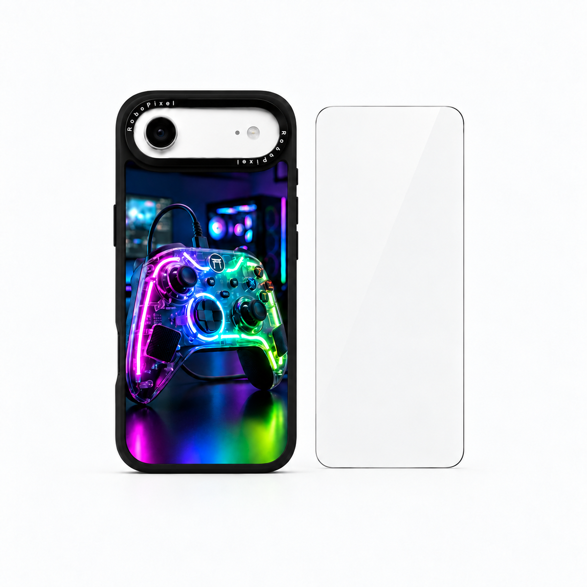 The Protection Pack — Neon No Yume for iPhone Air: phone case and one tempered glass screen protector