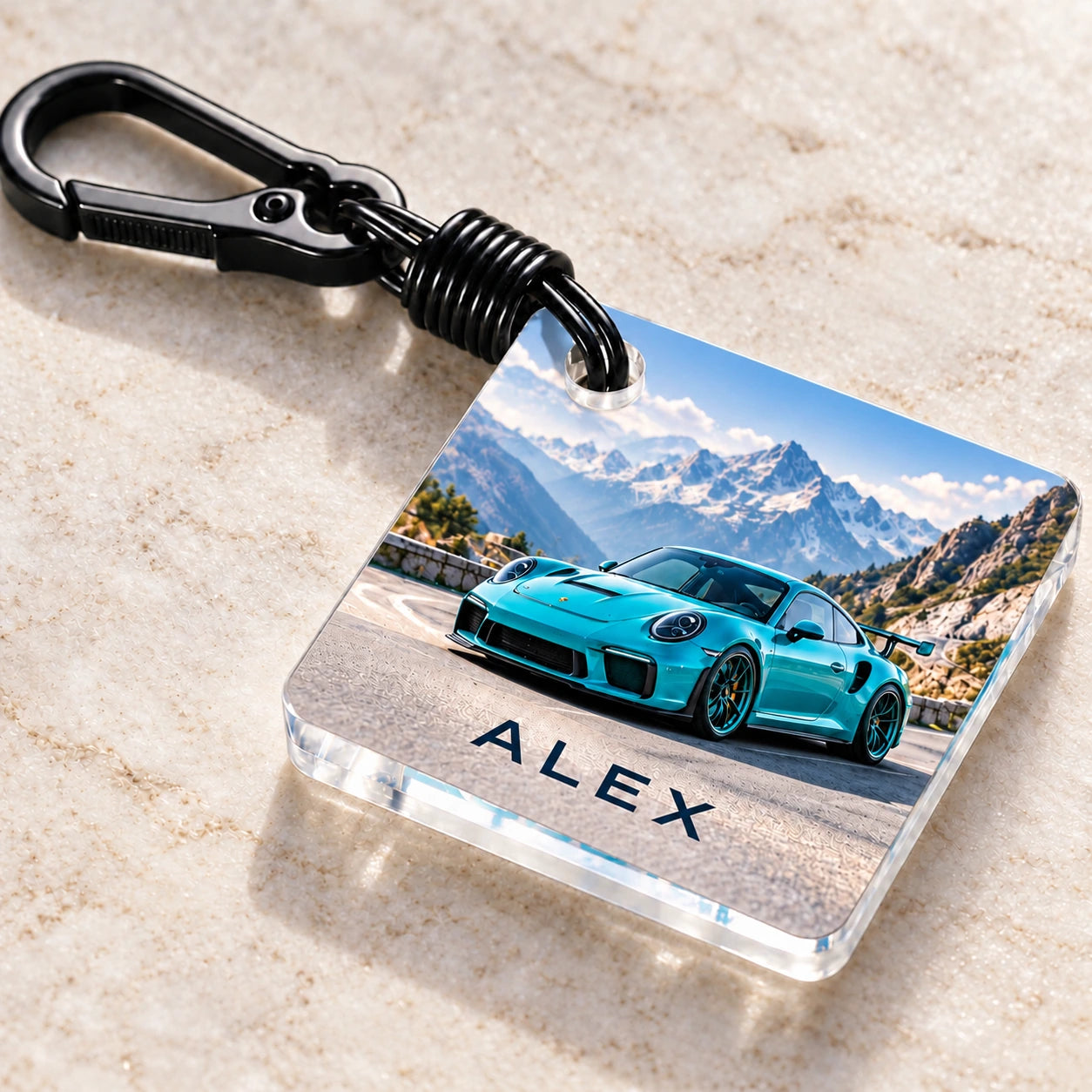 Custom Car RoboTap Keychain
