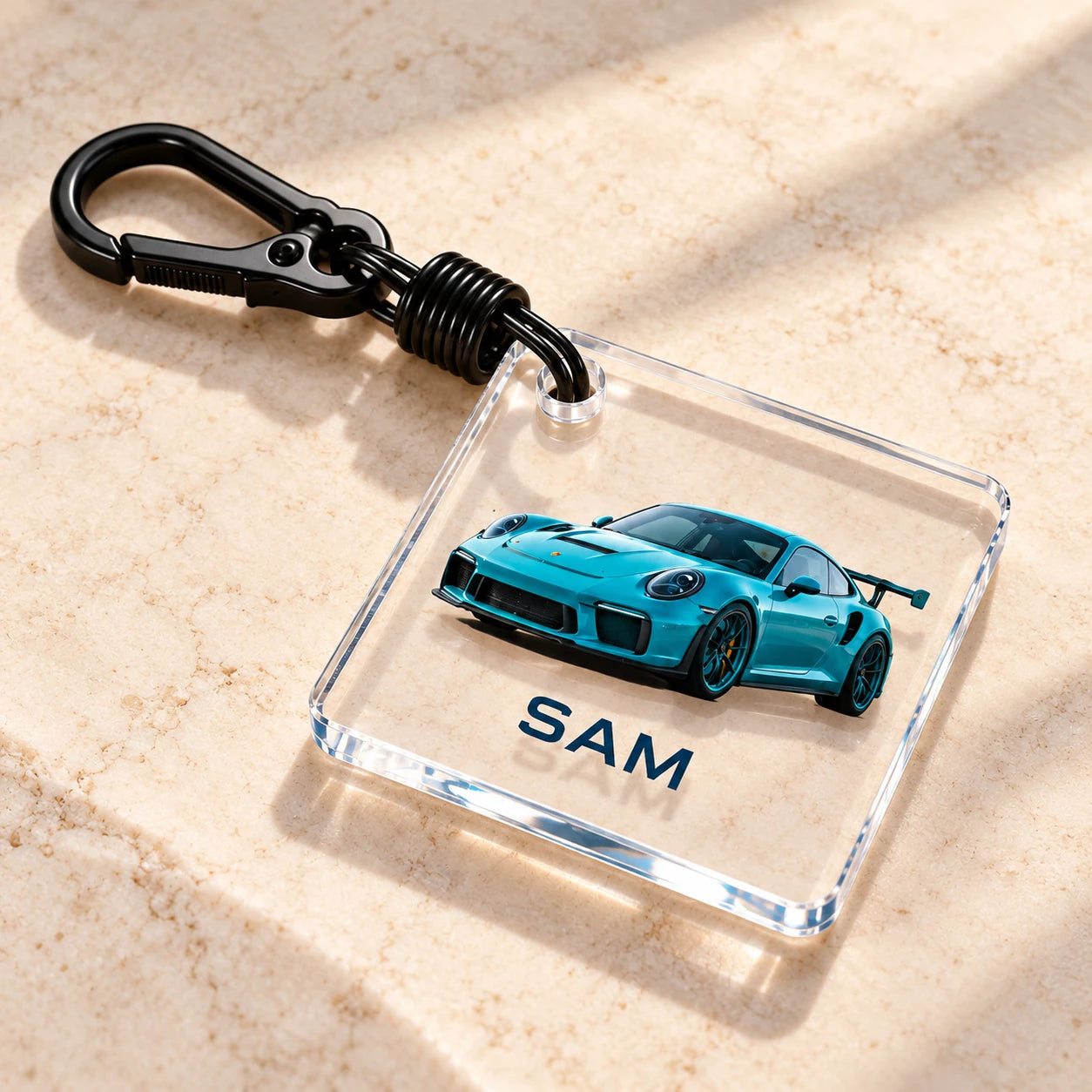 Custom Car Standard Keychain